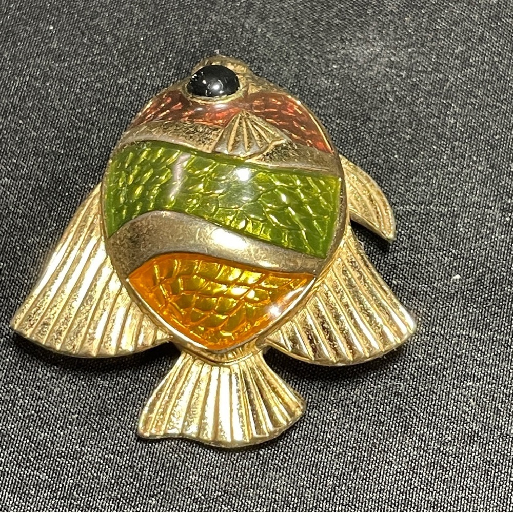 Estée Lauder Fish solid perfume compact - image 2